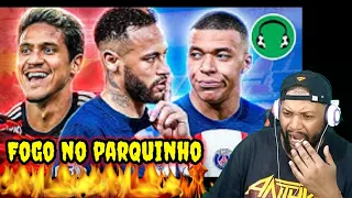 ♫ NEYMAR 'ENSINA' MBAPPÉ, FLAMENGO AVASSALADOR  ♫ MESSI FAZ DE BICICLETA - React Futparódias