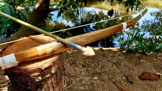 Make a bow from bamboo | slingshot #10