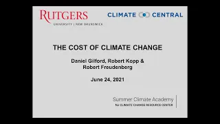 The Cost of Climate Change