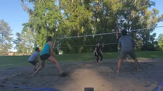 Burnaby, Sand Volleyball Meet Up. Friendly game 2. June 24