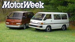 1987 Nissan Van GXE & Mitsubishi Wagon LS | Retro Review