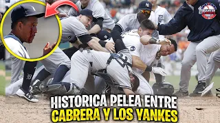 Así fue la ÉPICA PELEA entre MIGUEL CABRERA y los YANKEES | MLB