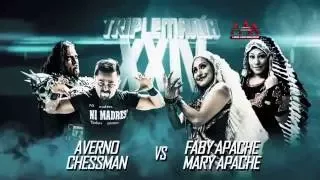 Triplemanía XXIV -  Chessman & Averno Vs Faby Apache & Mary Apache