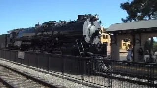 AT&SF 3751 Passes Through Claremont April 28, 2013