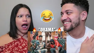 MOM REACTS TO BLUEFACE & DABABY! "OBAMA" *FUNNY REACTION!*