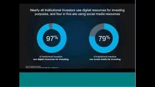Webcast: Why Digital and Social Media Matter in Institutional Investing