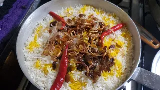 اسرار المطاعم المشهوره لطبخ الرز البشاور