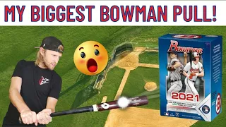 🚨**NEW PRODUCT REVIEW!**🚨 2021 Bowman Baseball Retail Blaster Box! Huge Pull! 🔥