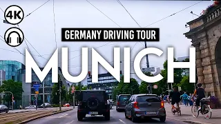 Munich, Germany - Busy Day 4K 60fps Driving Tour in the Bavarian Capital 🇩🇪