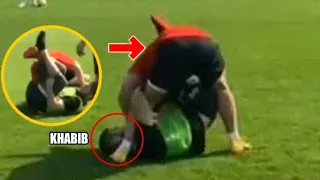 Khabib Nurmagomedov Chokes His Football Teammate After Scoring A Goal