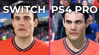 FIFA 20 – Switch vs PS4 Pro Graphics Comparison