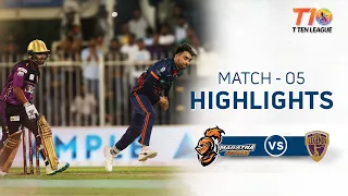 Match 5 Highlights, Maratha Arabians vs Punjabi Legends, T10 League Season 2