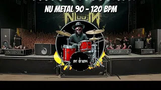 Nu Metal Drumtrack | Backing Drums | Only Drums | 120 BPM