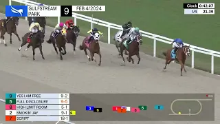 Gulfstream Park Carrera 9 - 4 de Febrero 2024