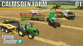 WELCOME TO CALMSDEN FARM | Farming Simulator 22 - Calmsden Farm Gameplay | Episode 1