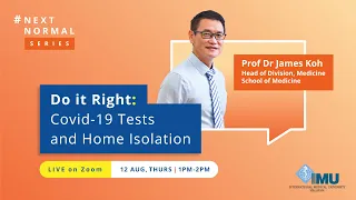 Do It Right: Covid-19 Tests and Home Isolation