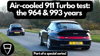 ULTIMATE air-cooled Porsche 911 Turbo group test *Part 2: 964 & 993 years*