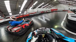 When your friend crashes on the 1st lap... (Karting Inkart Puurs part 4)