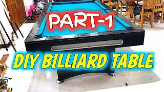 DIY BILLIARD TABLE PART 1