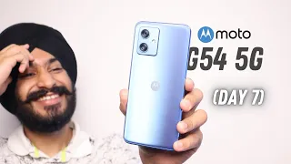 MOTO g54 5G After 7 Days Of Usage || IN DEPTH HONEST REVIEW ||