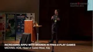 Increasing ARPU with Brands in Free-2-Play Games | Michael VOS