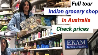 MOST REQUESTED VIDEO!!🗣Australia’s Indian grocery store FULL TOUR/useful for migrants/check prices