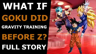 What If Goku Did Gravity Training BeforeZ? Full Story|Dragon Ball Z