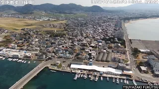 福岡ドローン（福津市　津屋崎千軒と漁港）