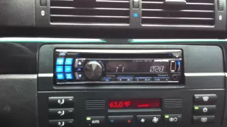 2004 BMW M3 Alpine Radio Pandora CDE-123 Bavarian SoundWerks