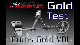 The Legend Nokta. Gold test VDI. Тест на золотые цели
