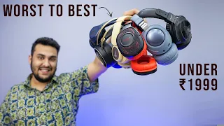 Ranking India’s BEST Selling Headphones Under 2000 From Worst to Best | TechBar