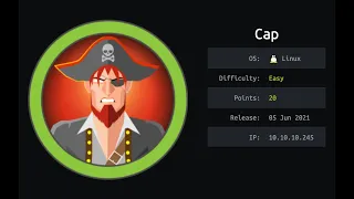 Hackthebox : CAP Walkthrough