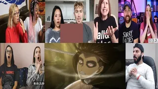 ATTACK ON TITAN EPISODE 22 REACTION MASHUP!!