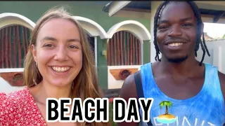 A day at the Beach 🏝️☀️🥰 Diani Vlog with Vinn and Leni 🇰🇪❤️