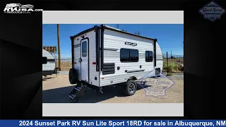 Remarkable 2024 Sunset Park RV Sun Lite Travel Trailer RV For Sale in Albuquerque, NM | RVUSA.com