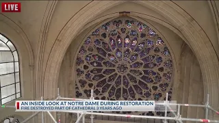 NBC 10 News Today: An inside look at Notre Dame during restoration