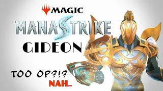 MTG Manastrike - Gideon Rank 9 Play