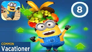 Minion RusH Vacationer Level Up Costume gameplay walkthrough ios & android