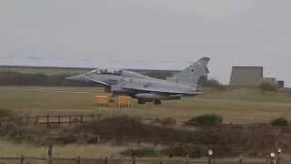 Spectacular RAF Typhoon Departure from RAF Valley