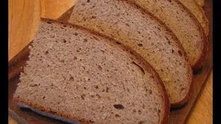 Черный круглый хлеб "Столичный"