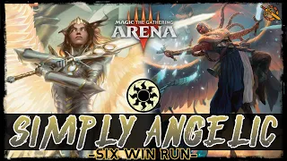 ELSPETH'S ANGELS | MTG Arena - Mono White Angel Tribal Lifegain 80% WINS Standard Deck