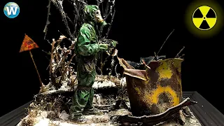 "Nuclear Winter" | How to make a Realistic POST-APOCALYPTIC Winter Diorama | 1/16 Scale