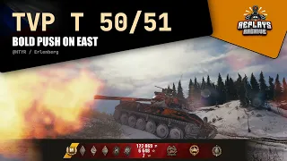 TVP T 50/51 - Bold push on East flank / 10.5k damage