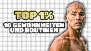 10 TÄGLICHE Gewohnheiten die JEDER Mann BRAUCHT um ERFOLGREICH ZU SEIN