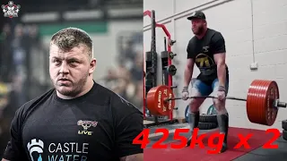 𝐄𝐔𝐑𝐎𝐏𝐄'𝐒 𝐒𝐓𝐑𝐎𝐍𝐆𝐄𝐒𝐓 𝐌𝐀𝐍  - Luke Richardson - AGE 23 - 425kg x 2 DEADLIFT