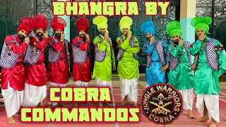 Bhangra performance by COBRA Commandos at Raising day of 203 Cobra Battalion |Punjabi folk dance |