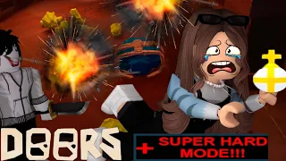 КИПЯТ НЕРВЫ - ПРОХОЖУ 100 ДВЕРЕЙ ХАРД МОД - DOORS SUPER HARD MODE - КАК ПРОЙТИ ДВЕРИ