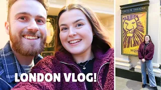 LONDON VLOG MARCH 2022: FLAT IRON, STREET PERFORMERS & A SURPRISE SHOWING OF THE LION KING!