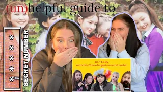 (UN)HELPFUL GUIDE TO SECRET NUMBER (WHO DIS? ERA) REACTION!!! - Triplets REACTS