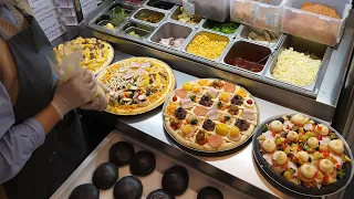 Unique and rich topping! Korean style pizza